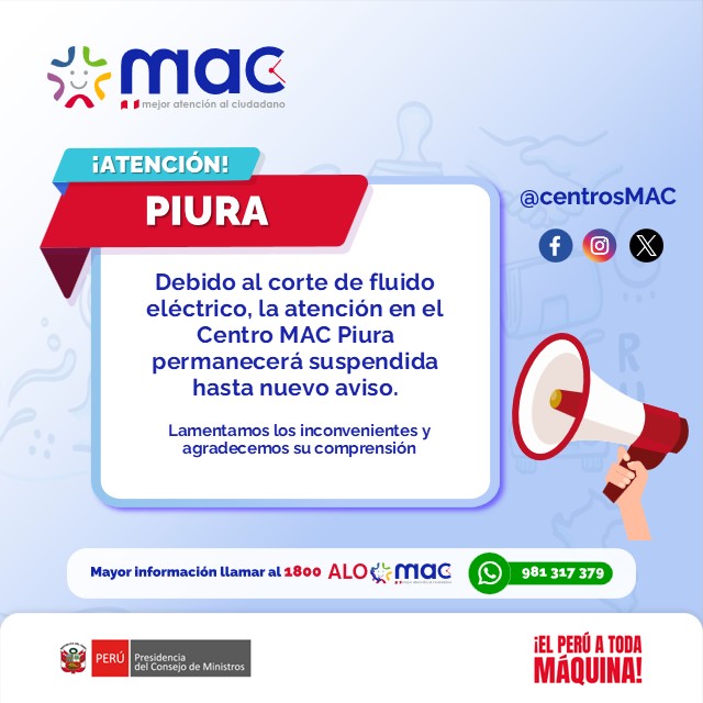 Comunicado MAC Piura